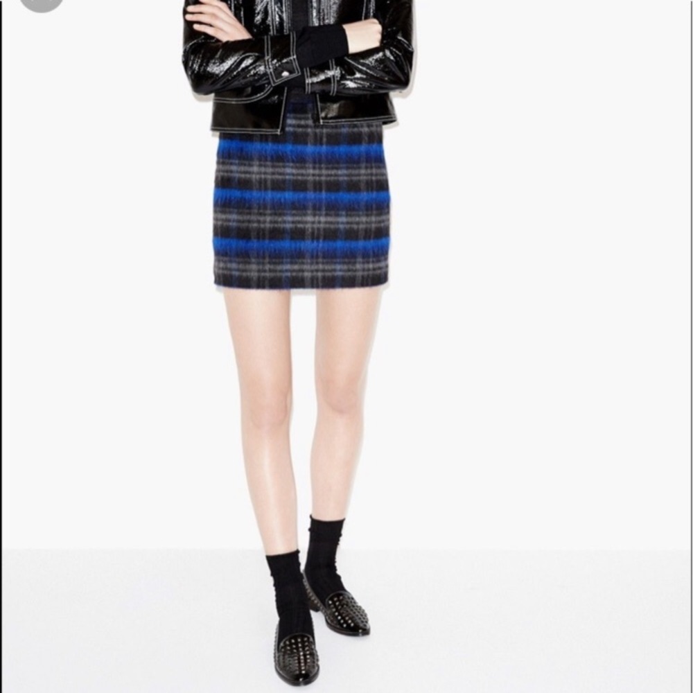 The Kooples Wool Mini Skirt